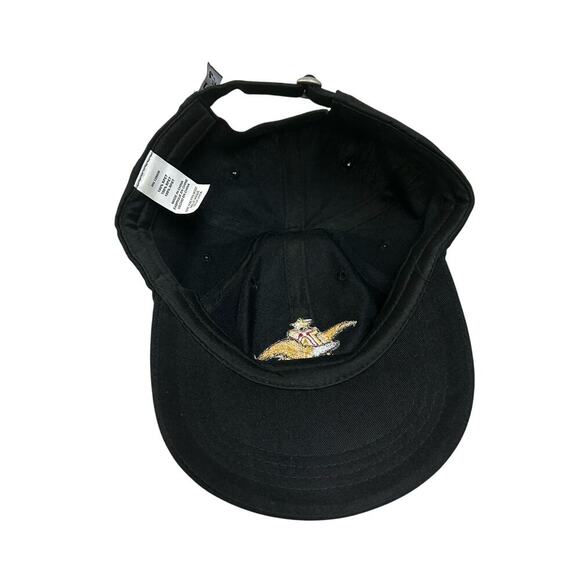 Baseball Cap/Hat Merrimack New Hampshire - Eagle A's Black Hat Cap - Adjustable - Picture 6 of 8